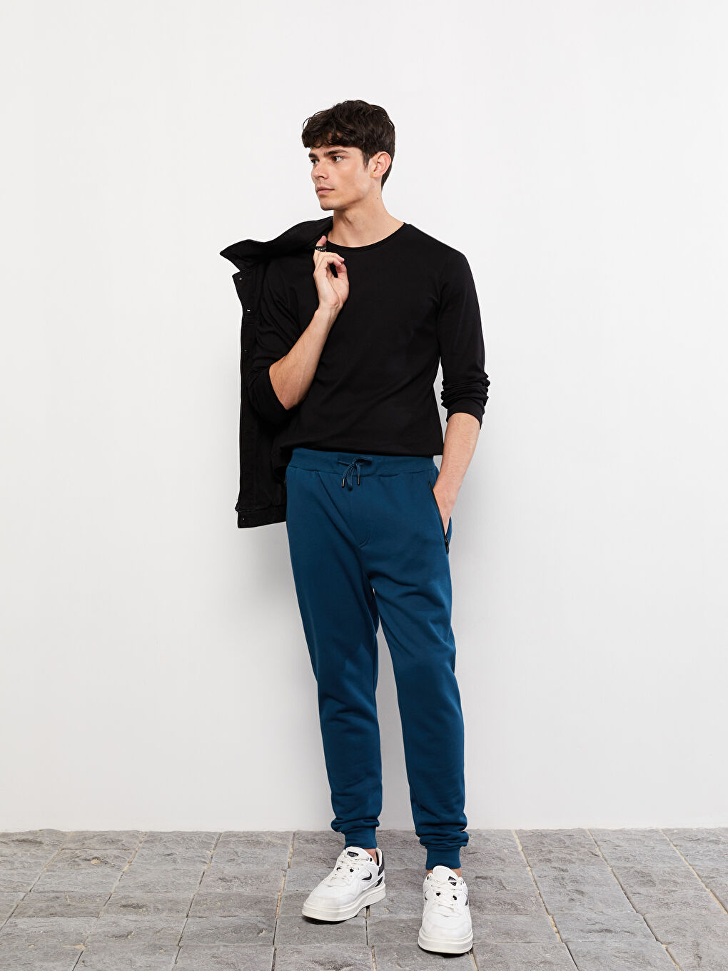 Crew Neck Long Sleeve Men's T-Shirt 2-Pack-5