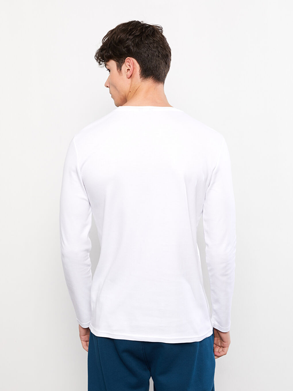 Crew Neck Long Sleeve Men's T-Shirt 2-Pack-8