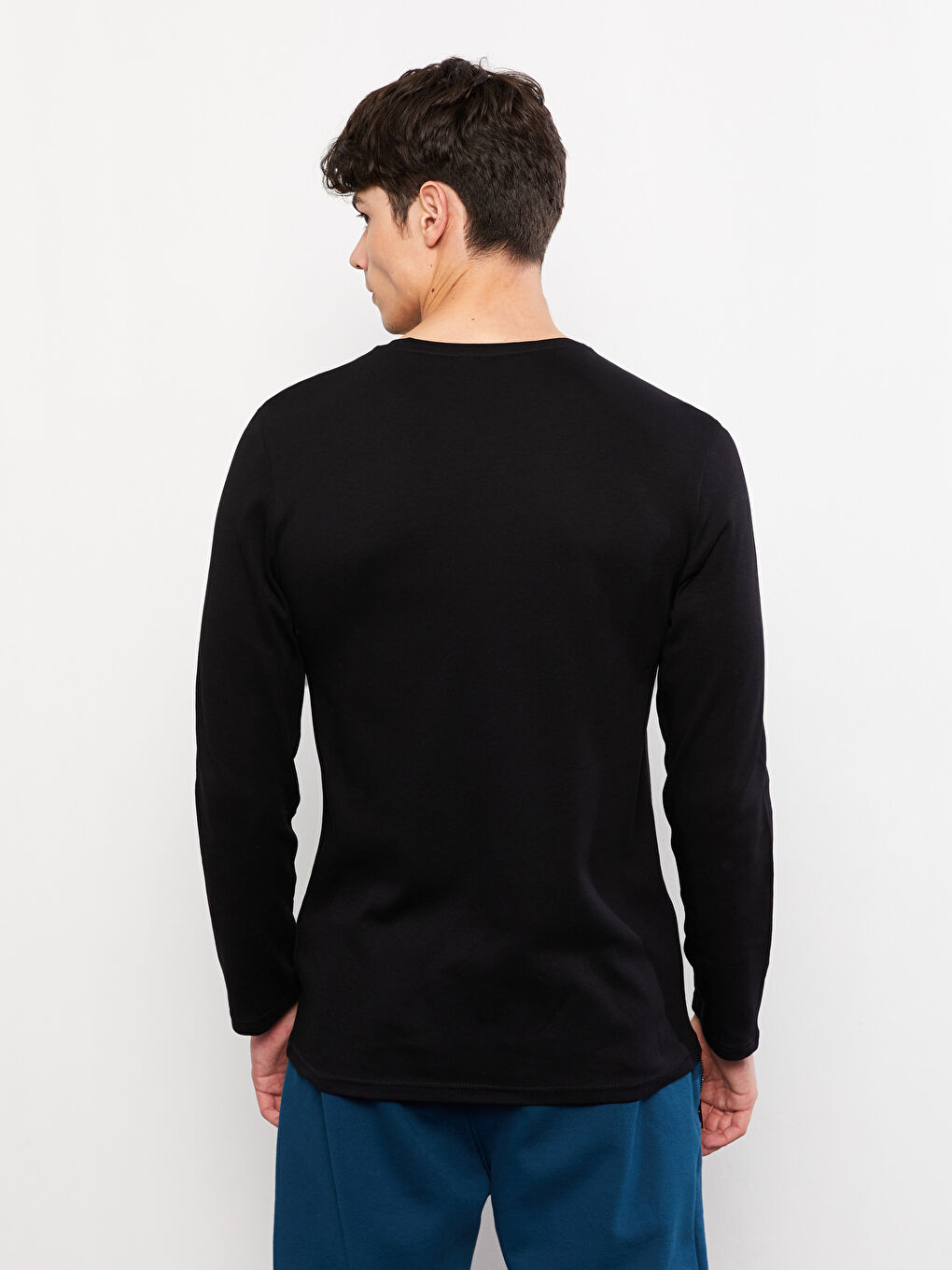 Crew Neck Long Sleeve Men's T-Shirt 2-Pack-9