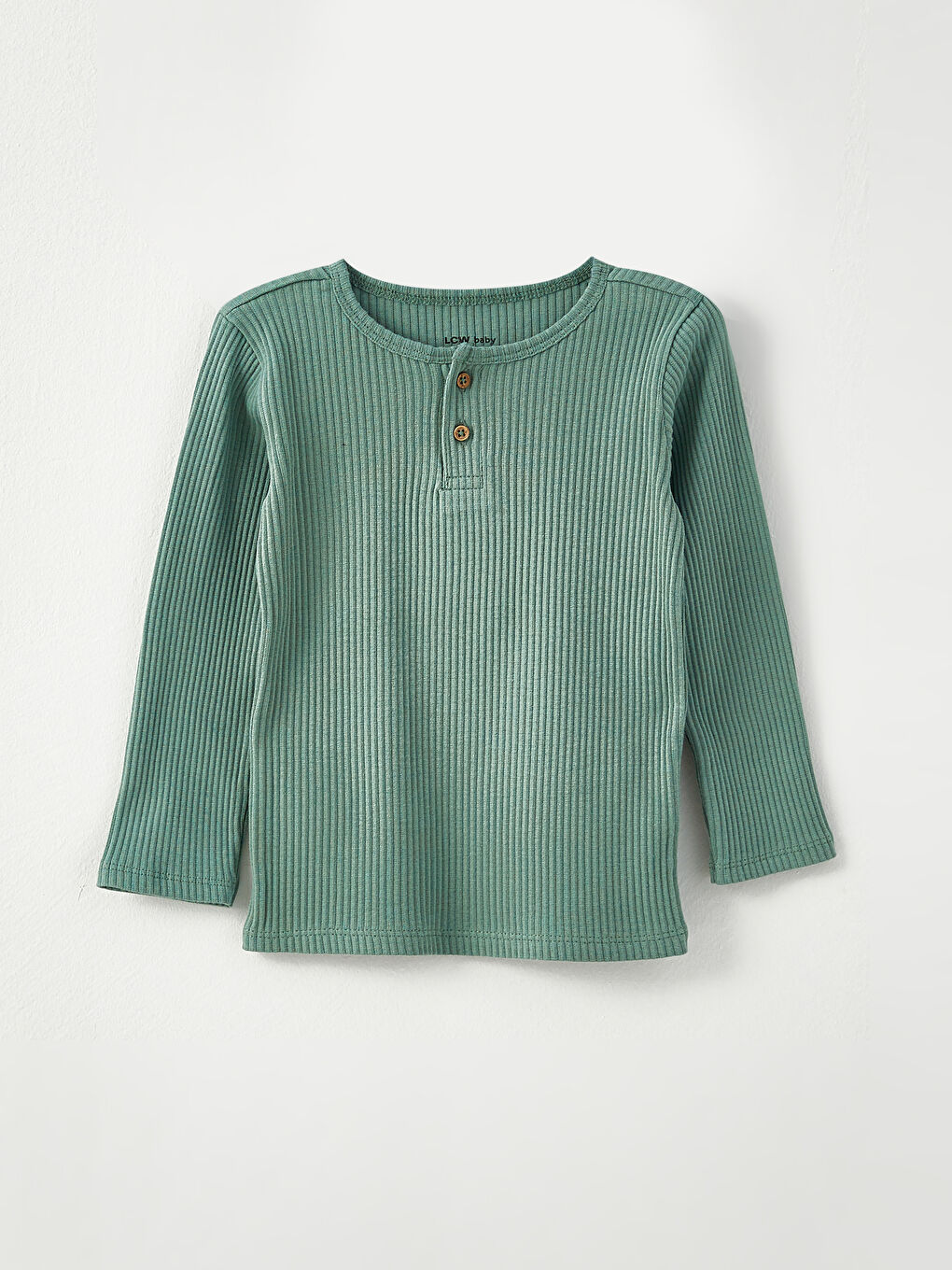 Komplet pidžama za bebe devojčice od pamuka sa okruglim izrezom i dugim rukavima - 2 komada-1