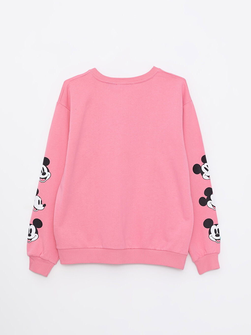 XSIDE Bisiklet Yaka Mickey Mouse Baskılı Uzun Kollu Kadın