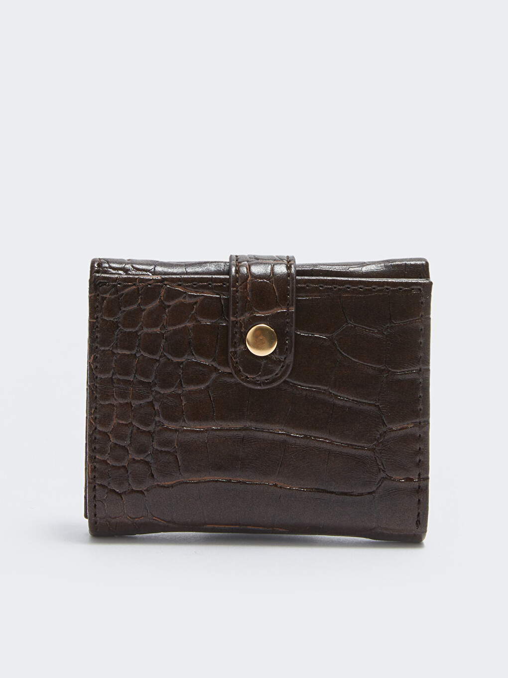 Portefeuille pour Femmes en Similicuir Effet Croco