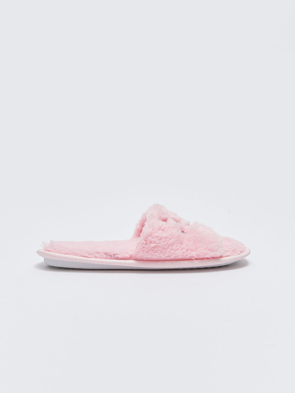 Single Band Plush Girls' Indoor Slippers-1