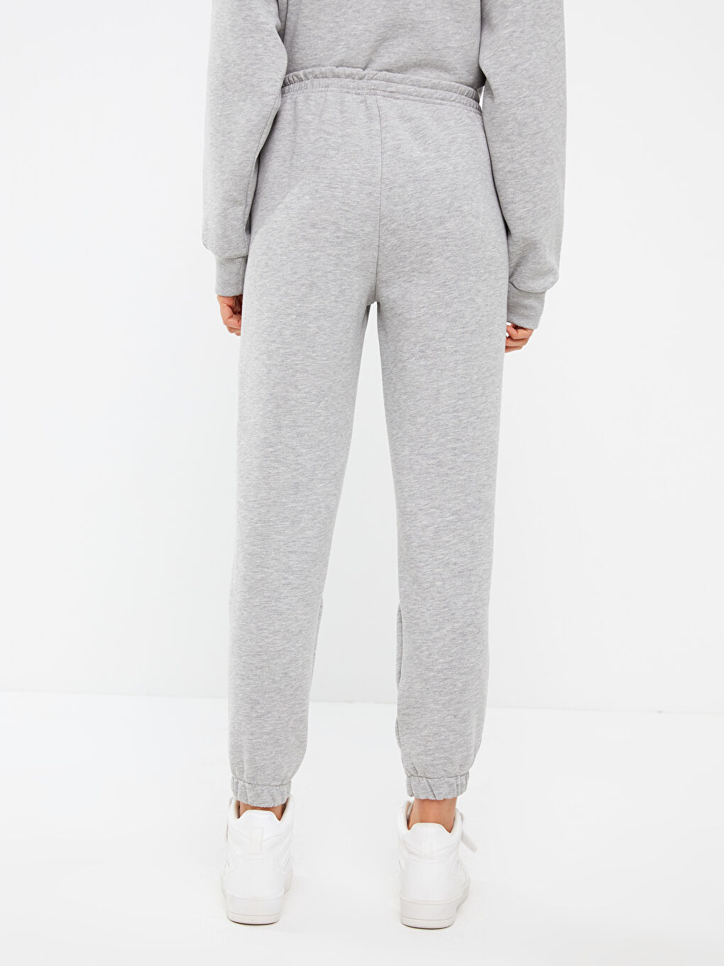 بنطلون رياضي مطبوع بخصر مرن للسيدات-3