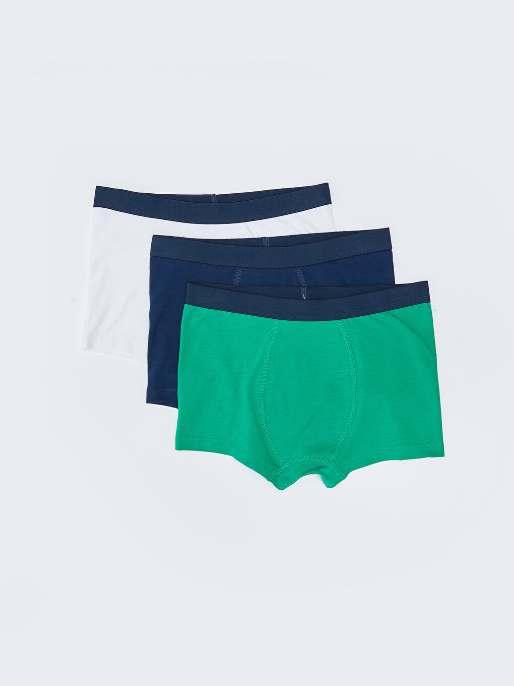 Basic Cotton Boys' Boxer 3-Pack