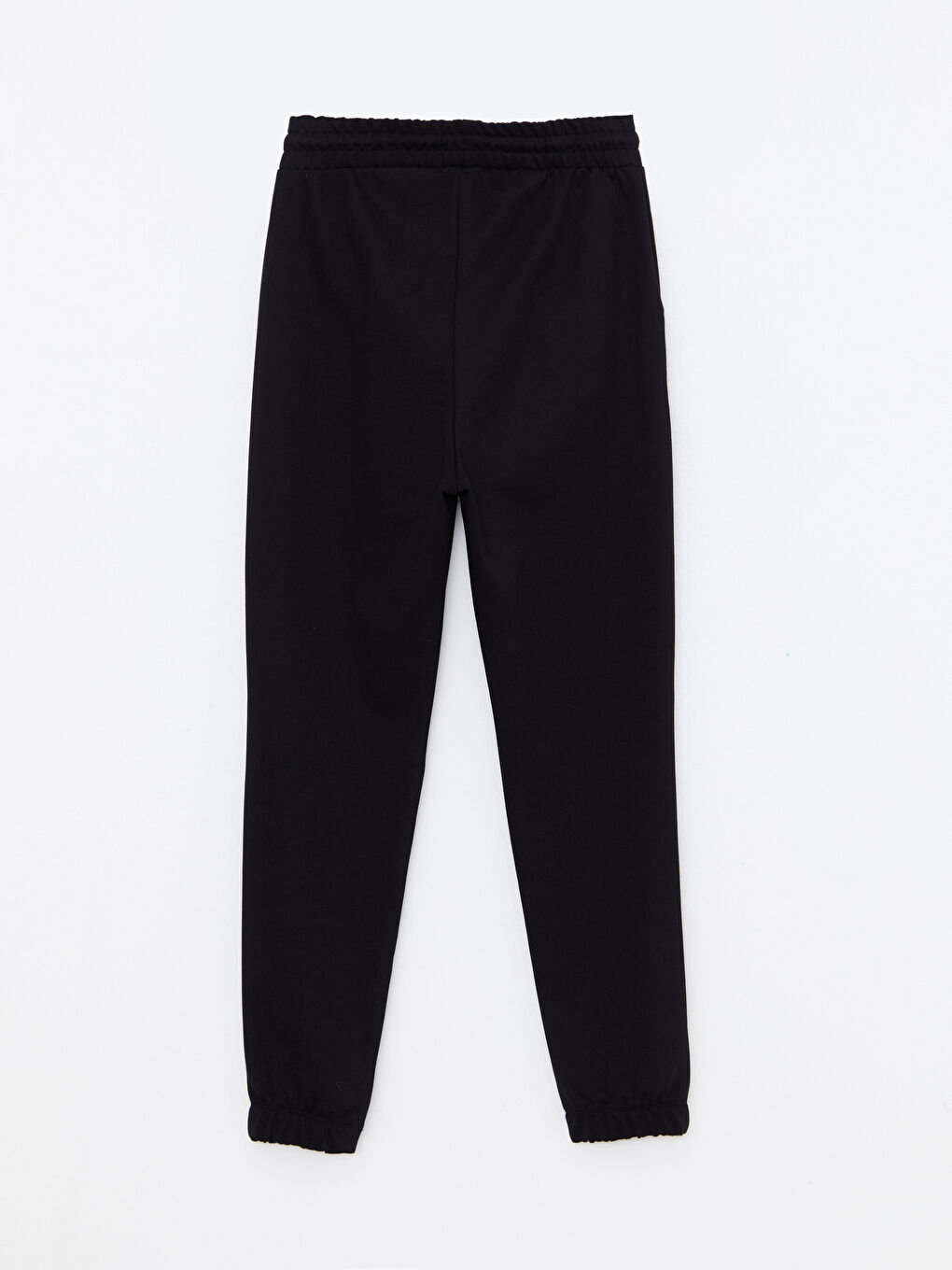 Women's Elasticated Waist Plain Jogger Sweatpants-6