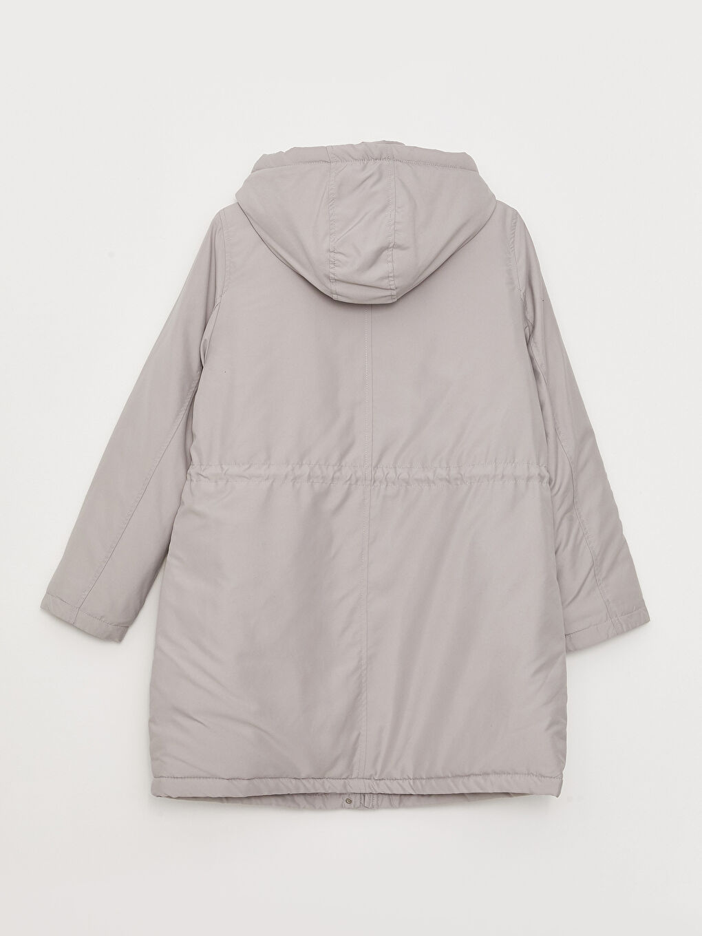 Mit Kapuze Regulär Langarm Damen Parka-7