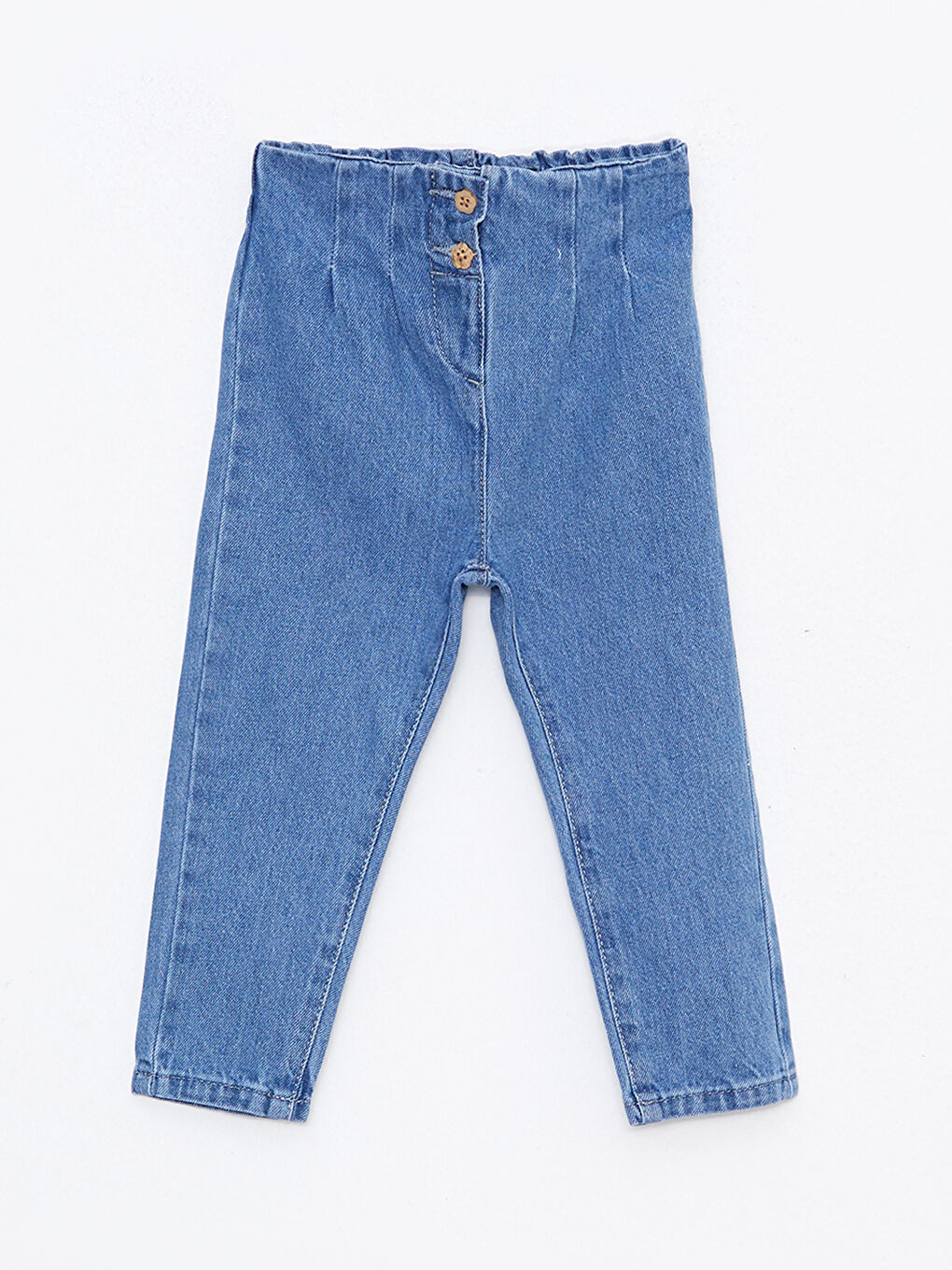 LCW baby Elastischer Bund Basic Baby Jeans für Mädchen -W2DY50Z1-507