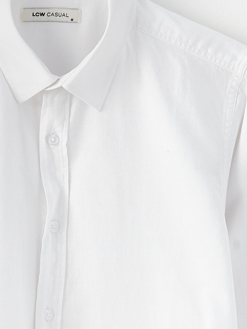 XSIDE Slim Fit Long Sleeve Gabardine Men's Shirt -W2EA36Z8-Q6K