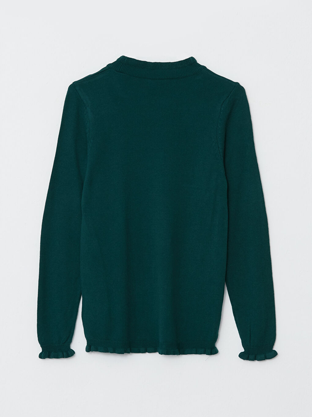 سترة تريكو بياقة قمع للسيدات-6