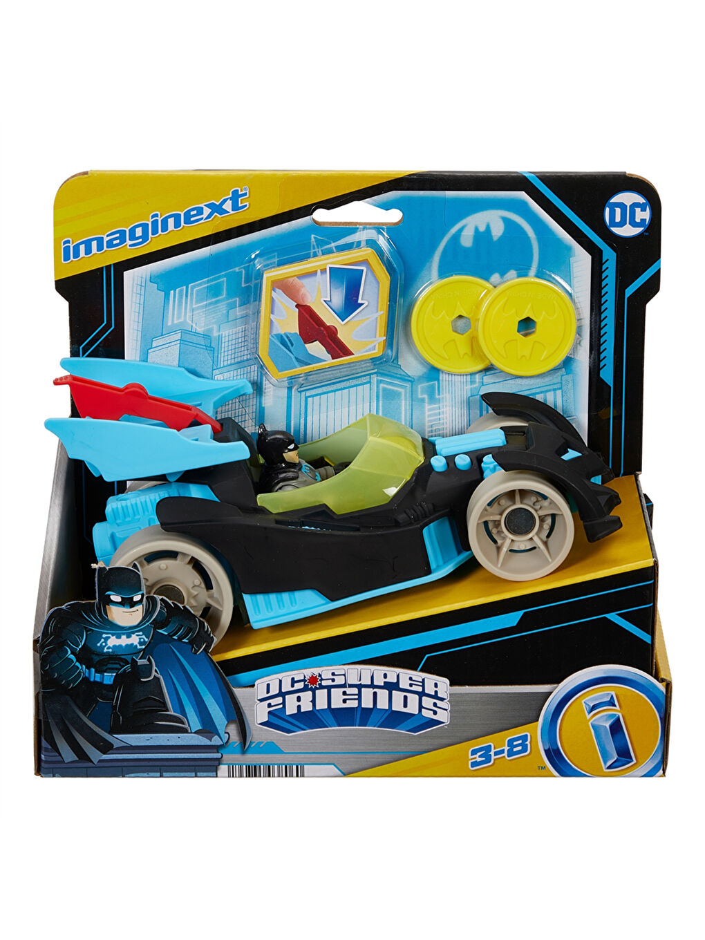 Лицензионный игрушечный автомобиль для мальчиков Batman-1