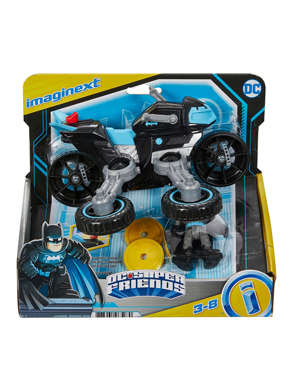 Лицензионный игрушечный автомобиль для мальчиков Batman-3