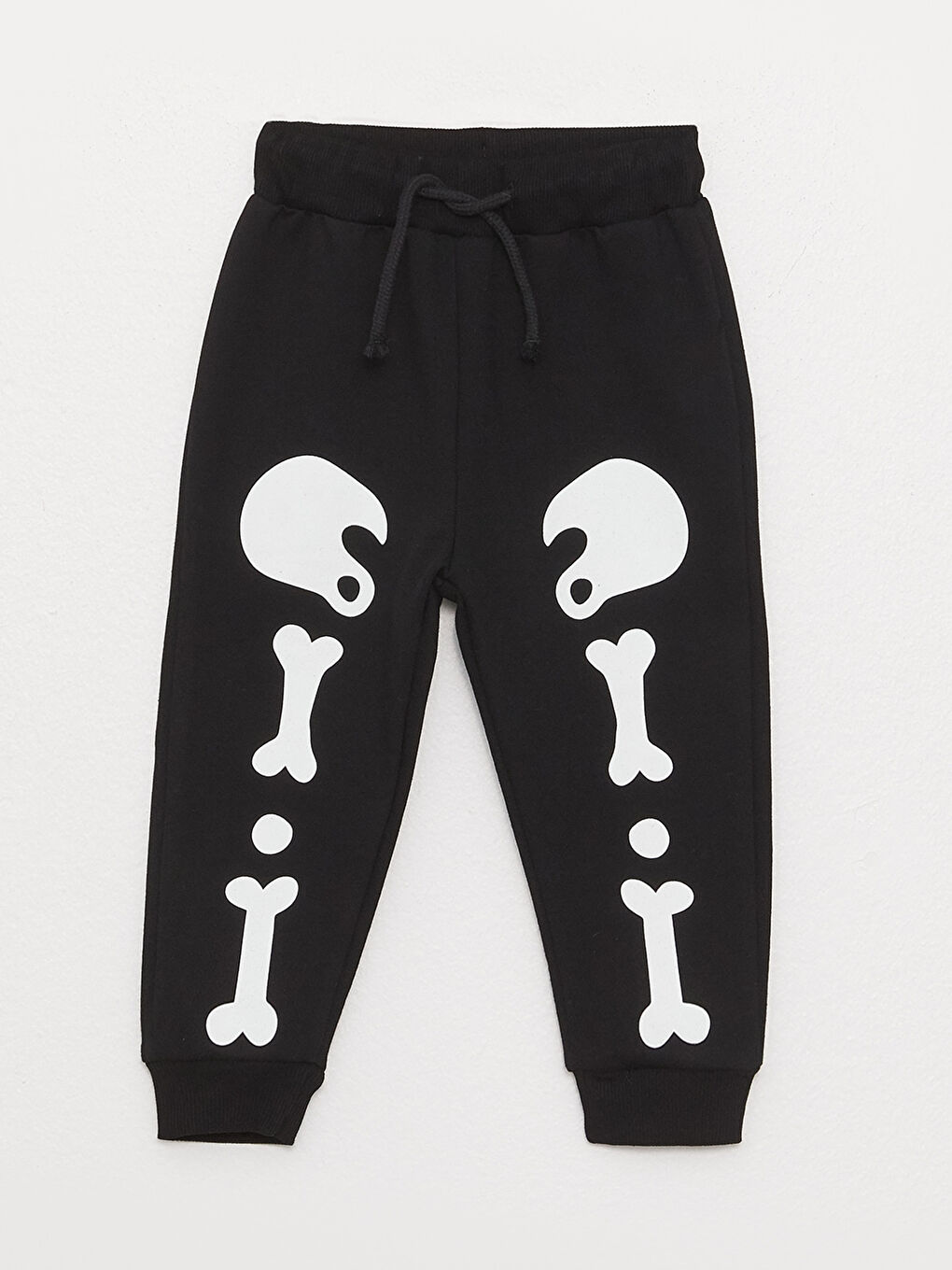 Siyah Bisiklet Yaka Uzun Kollu Erkek Bebek 2'li Takım-4