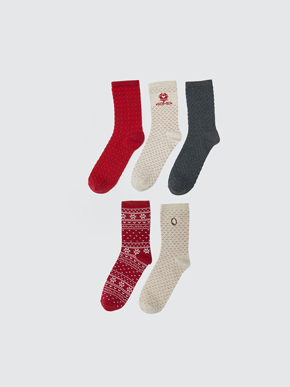 Christmas Themed Women's Socks 5 Pack-1