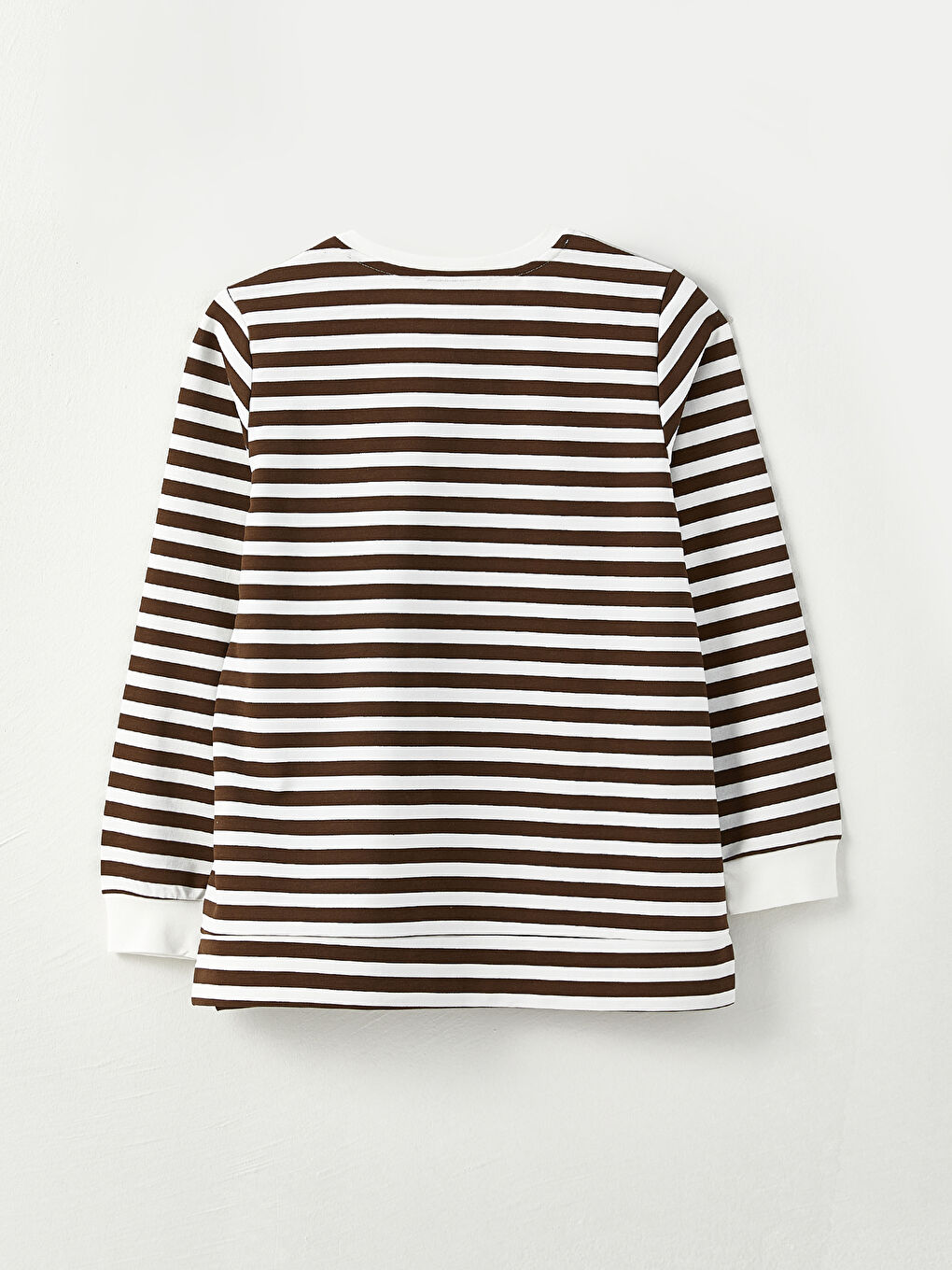 LCW Grace Rundhalsausschnitt Gestreift Langarm Sweatshirt für Damen -W2EB28Z8-LEW