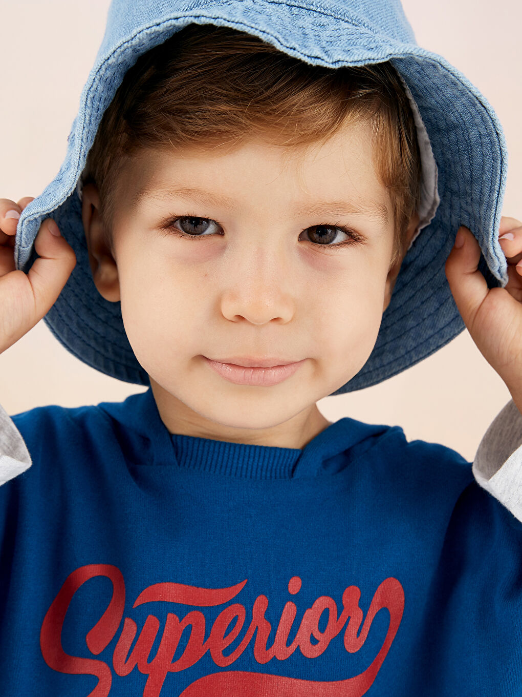 LCW baby Long Sleeve Printed Baby Boy Hoodie -W2EB66Z1-HQQ