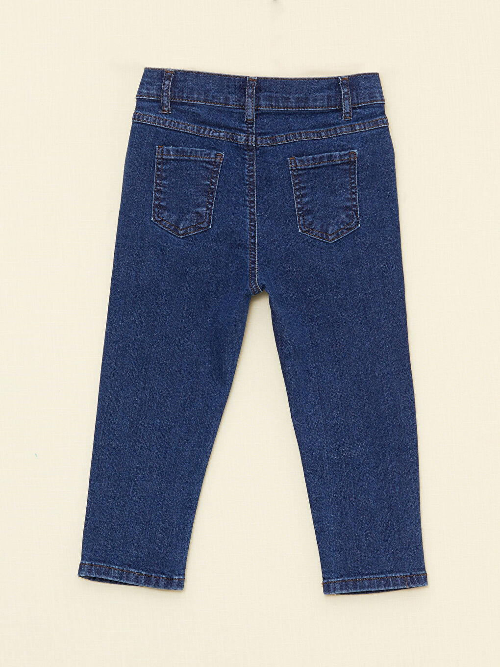 LCW baby İndigo Basic Erkek Bebek Jean Pantolon - 3