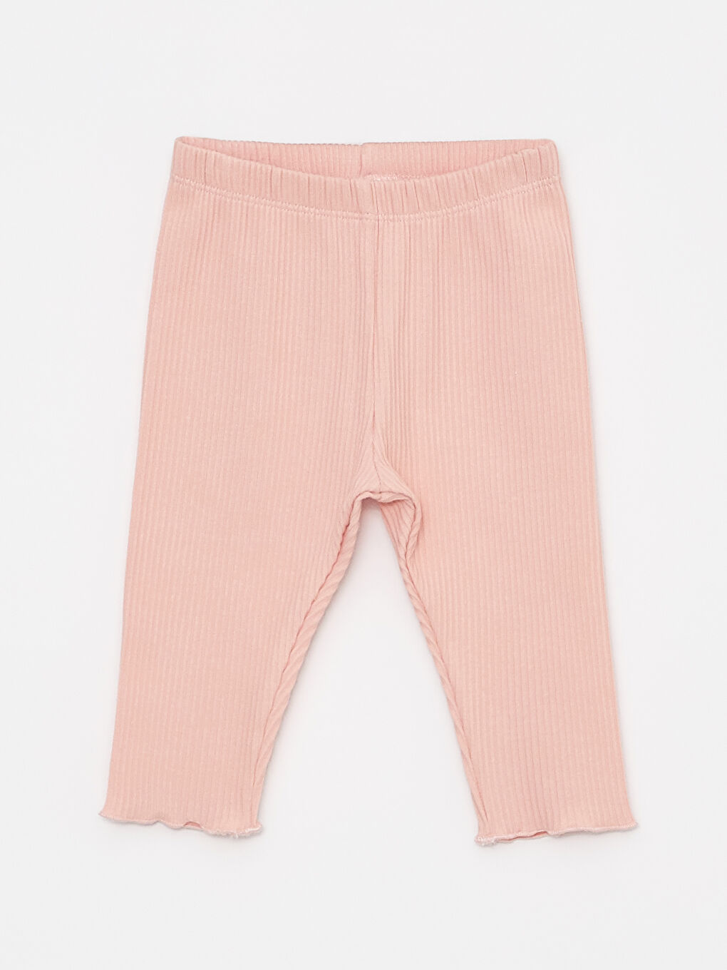 Pembe Bisiklet Yaka Uzun Kollu Baskılı Kız Bebek Sweatshirt ve Tayt 2'li Takım-3