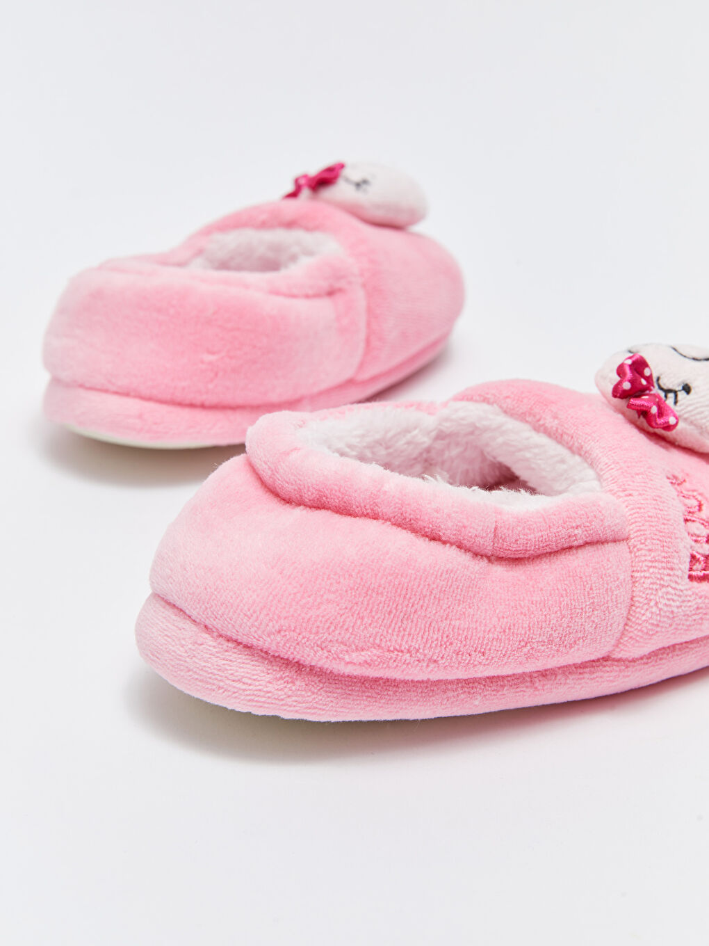 Кесте детальды қыз бала үй аяқ киімі-4