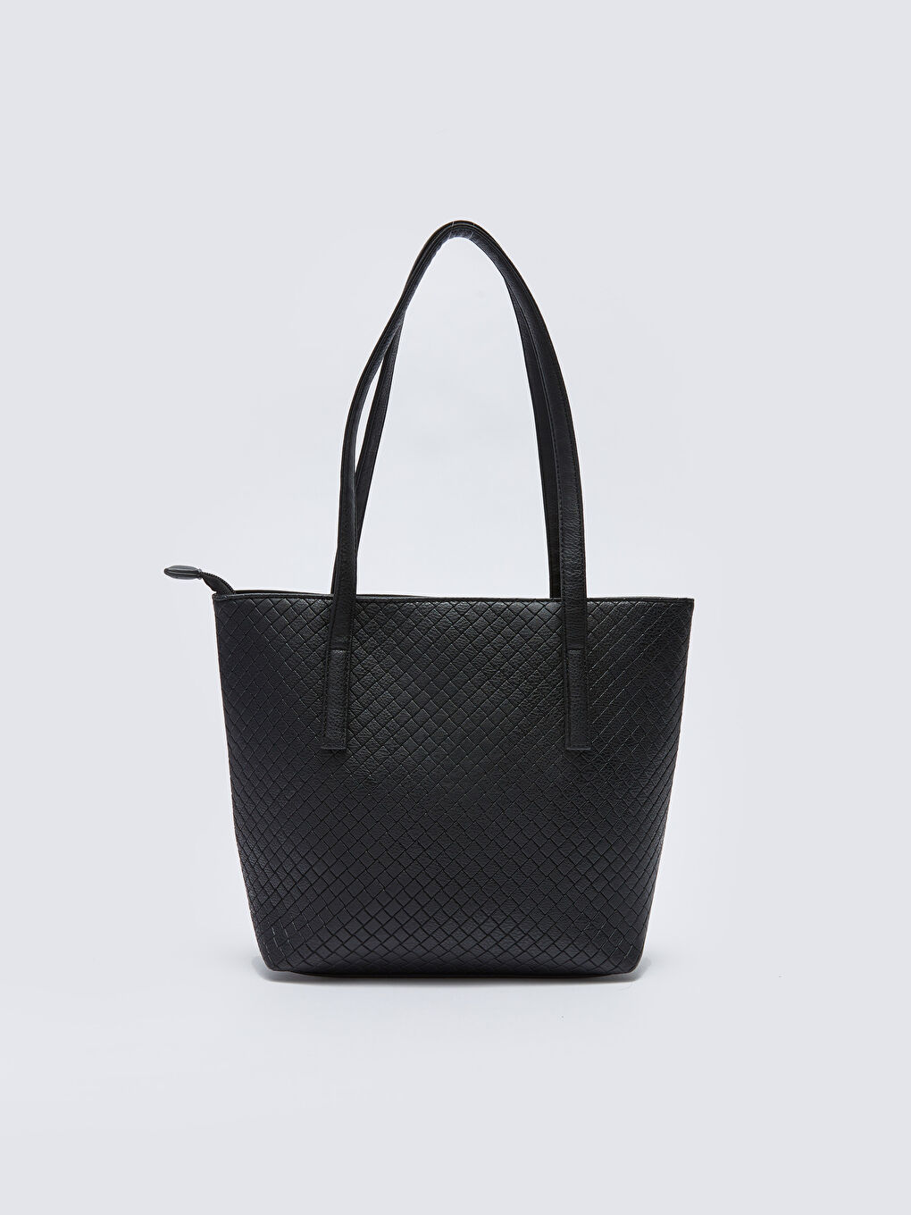 Leather Look Patterned Women Arm Bag-5