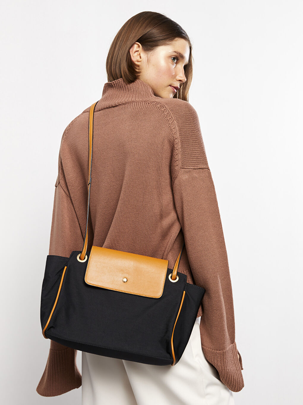 LCW ACCESSORIES Renk Bloklu Kadın Kol Çantası -W2EC14Z8-HUC