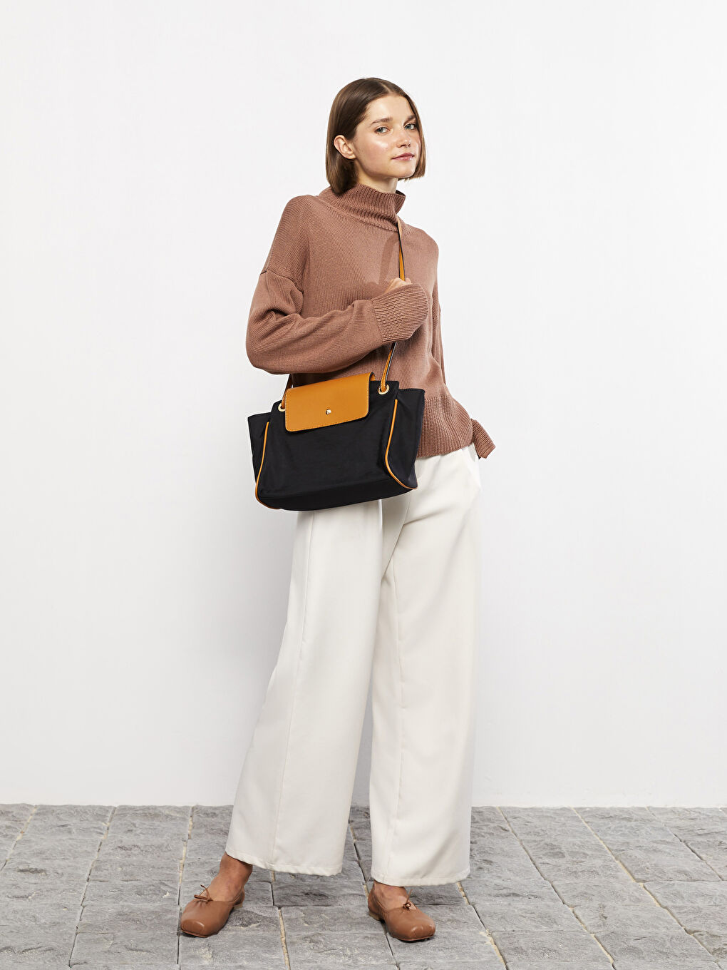 LCW ACCESSORIES Renk Bloklu Kadın Kol Çantası -W2EC14Z8-HUC