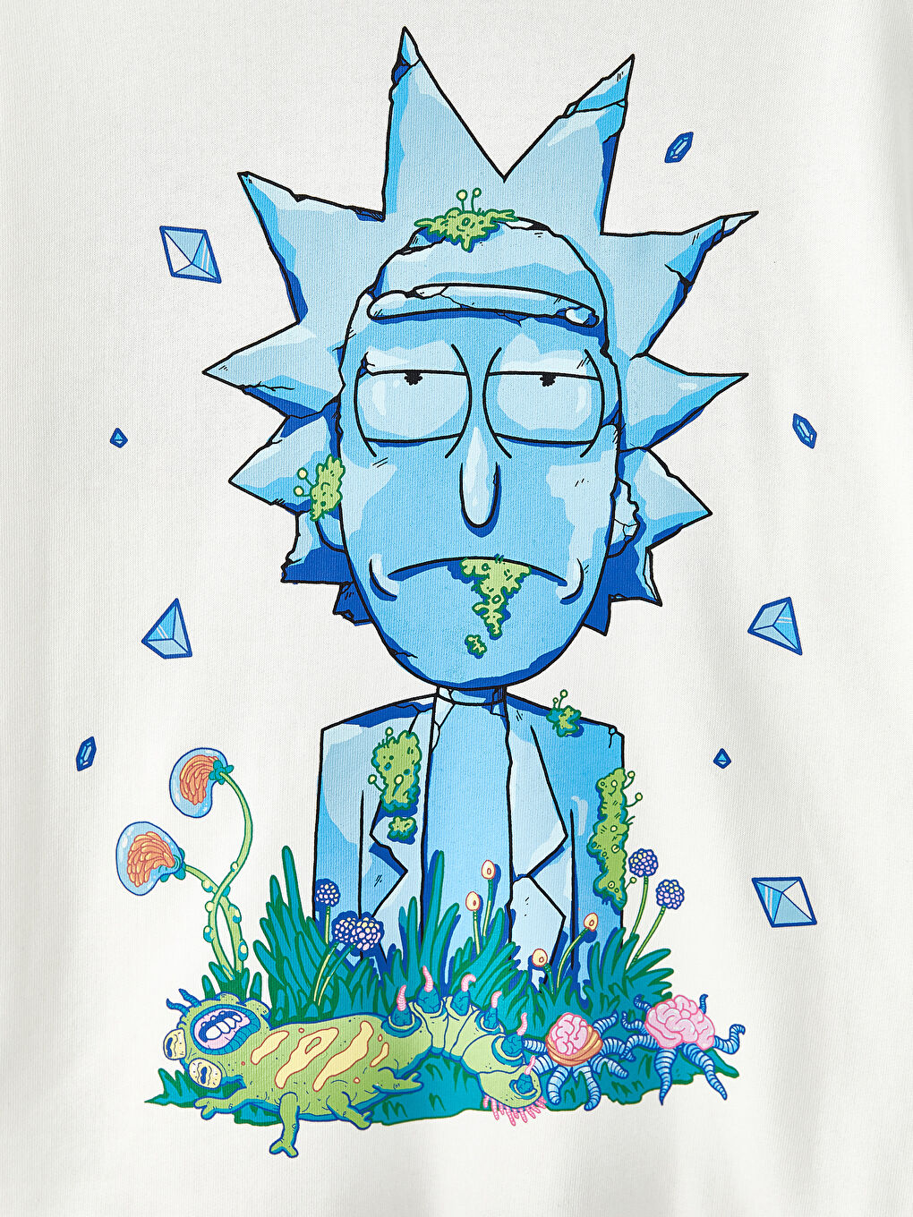 Oversize Hoodie Long Sleeve Rick and Morty Printed Men's Hoodie-9