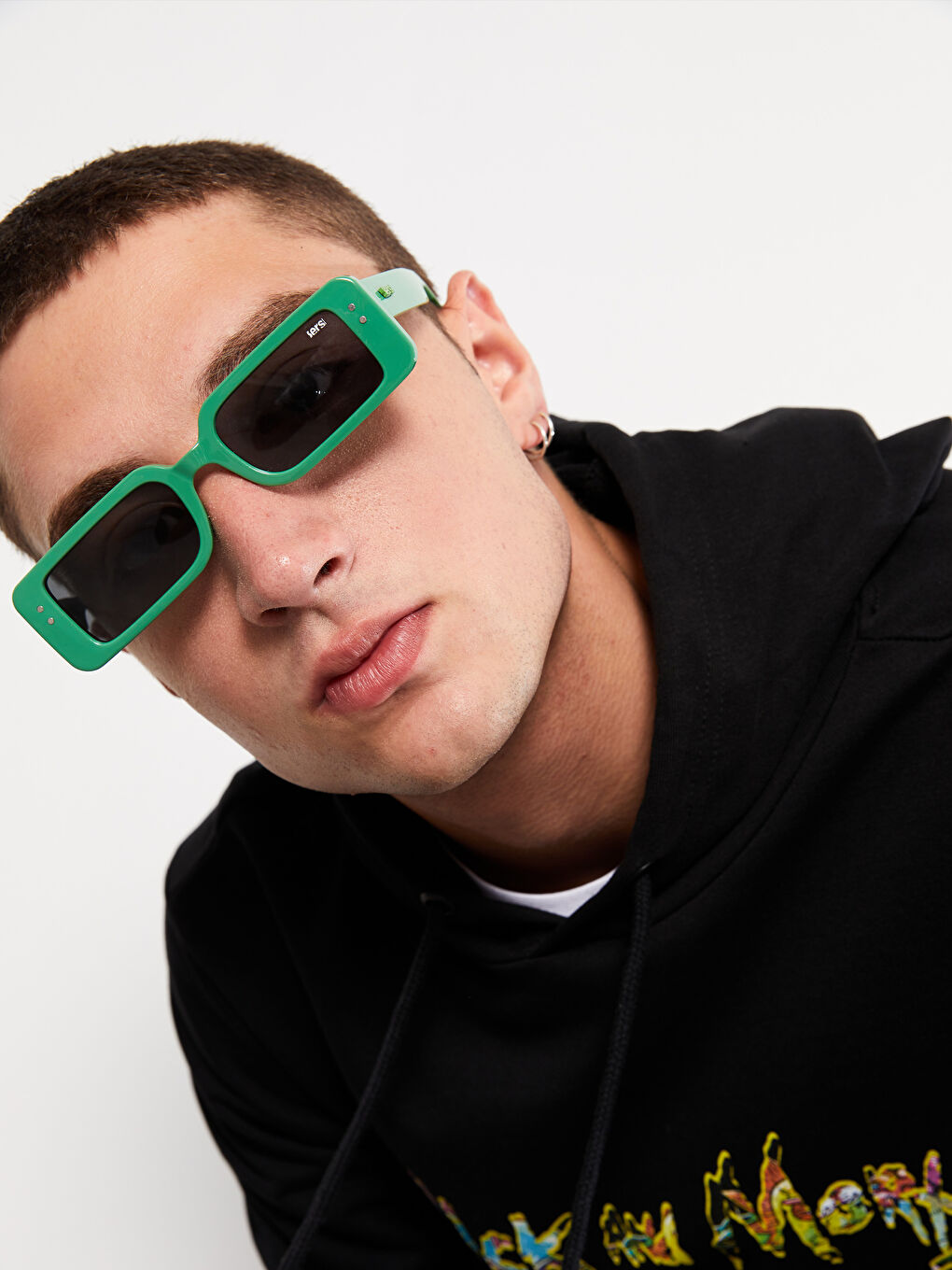 Hanorac cu Mânecă Lungă Imprimat Rick and Morty pentru Bărbați-3