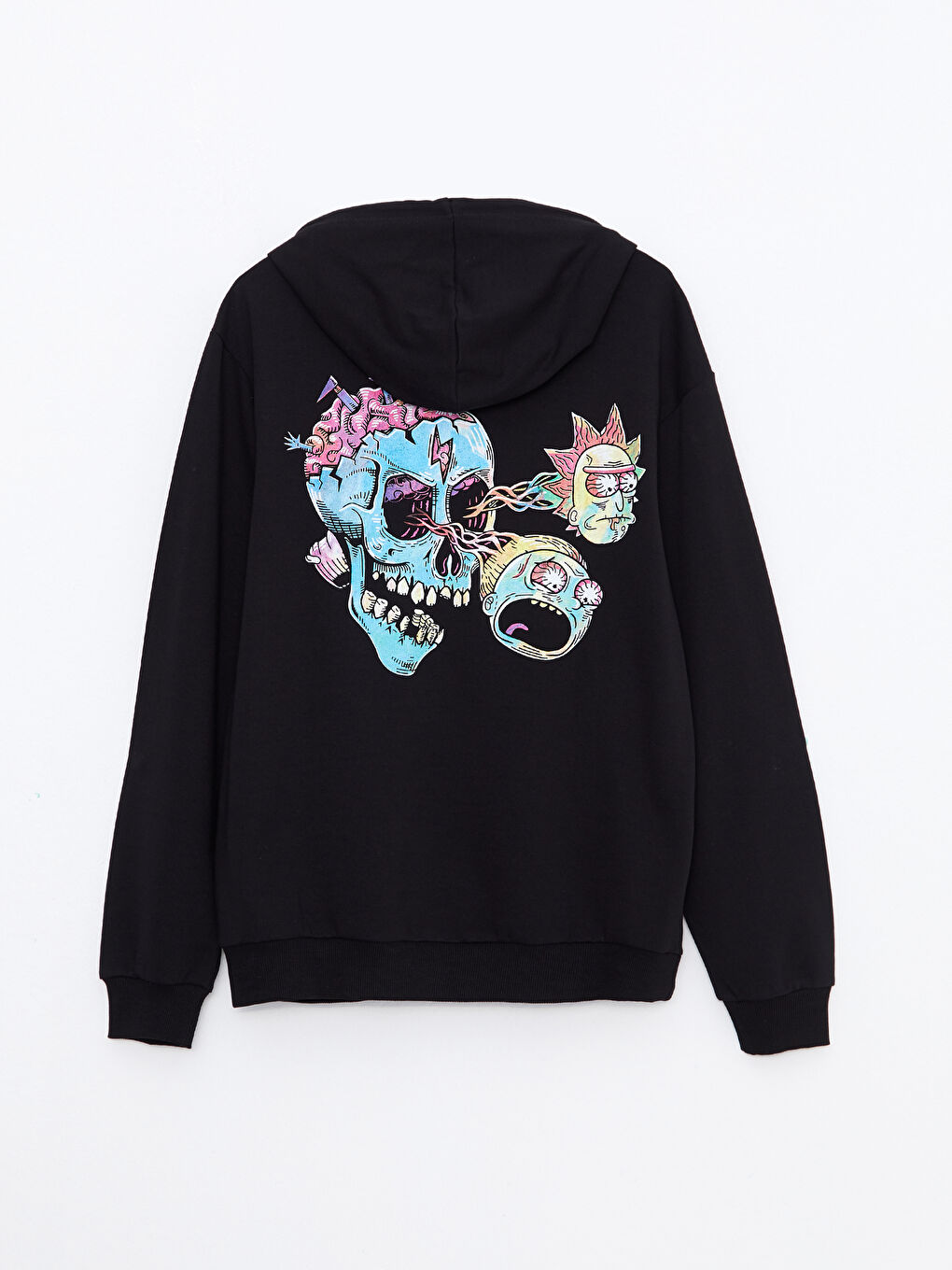 Hanorac cu Mânecă Lungă Imprimat Rick and Morty pentru Bărbați-7