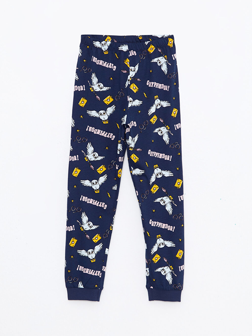 LCW Kids Harry Potter Bedrucktes Langarm Mädchen Pyjama-Set mit Rundhalsausschnitt -W2EC31Z4-HEL