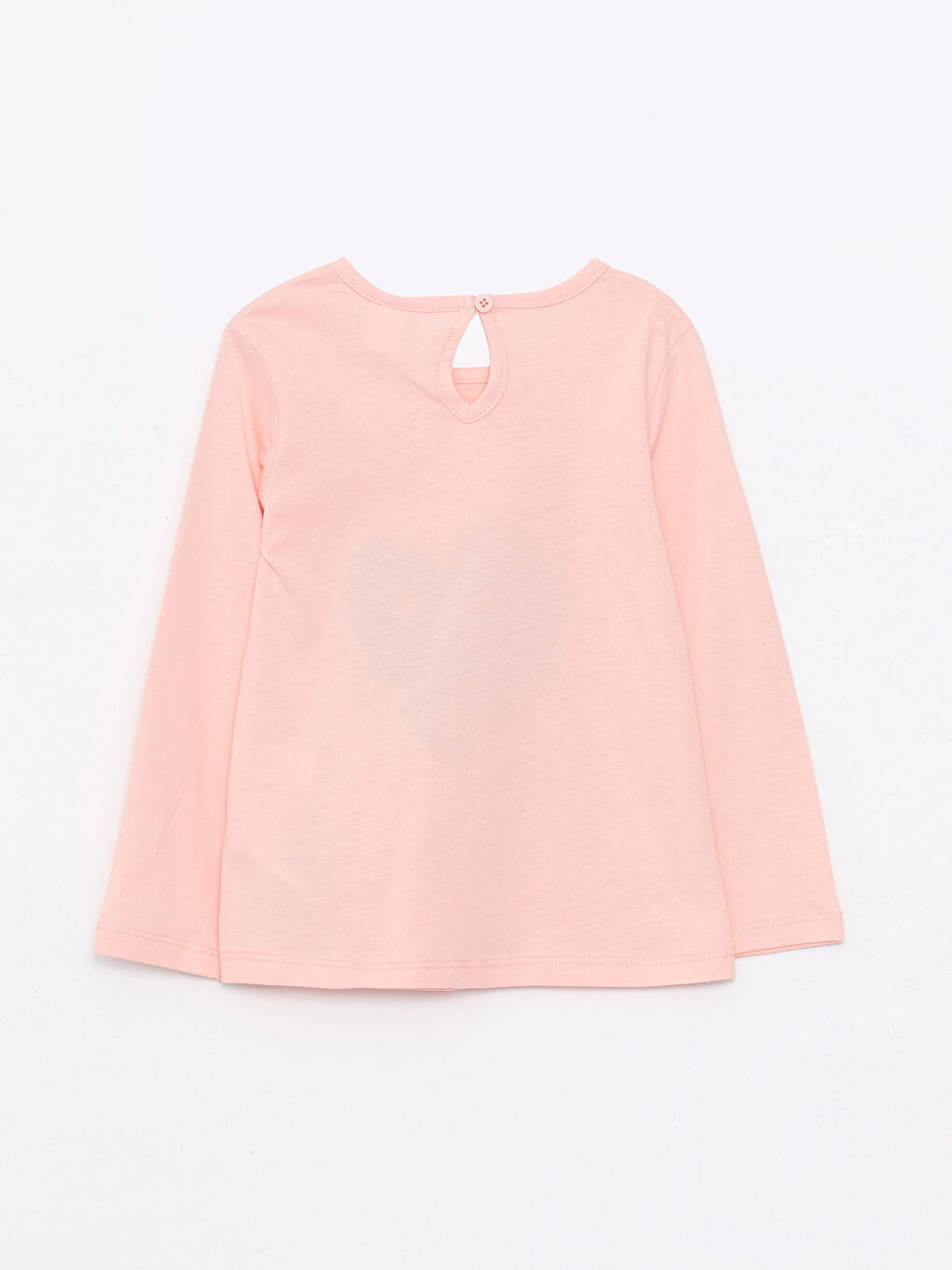 LCW ECO Crew Neck Long Sleeve Printed Baby Girls' T-Shirt -W2EC54Z1-SML