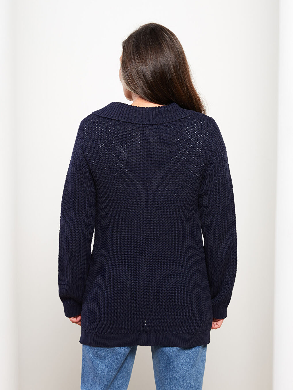 LCW Grace Rollkragen Selbstgemustert Langarm Damen Strickpullover -W2EE23Z8-E1J