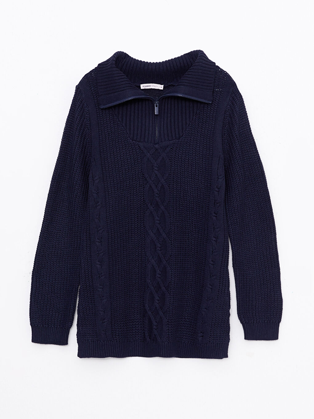 LCW Grace Rollkragen Selbstgemustert Langarm Damen Strickpullover -W2EE23Z8-E1J
