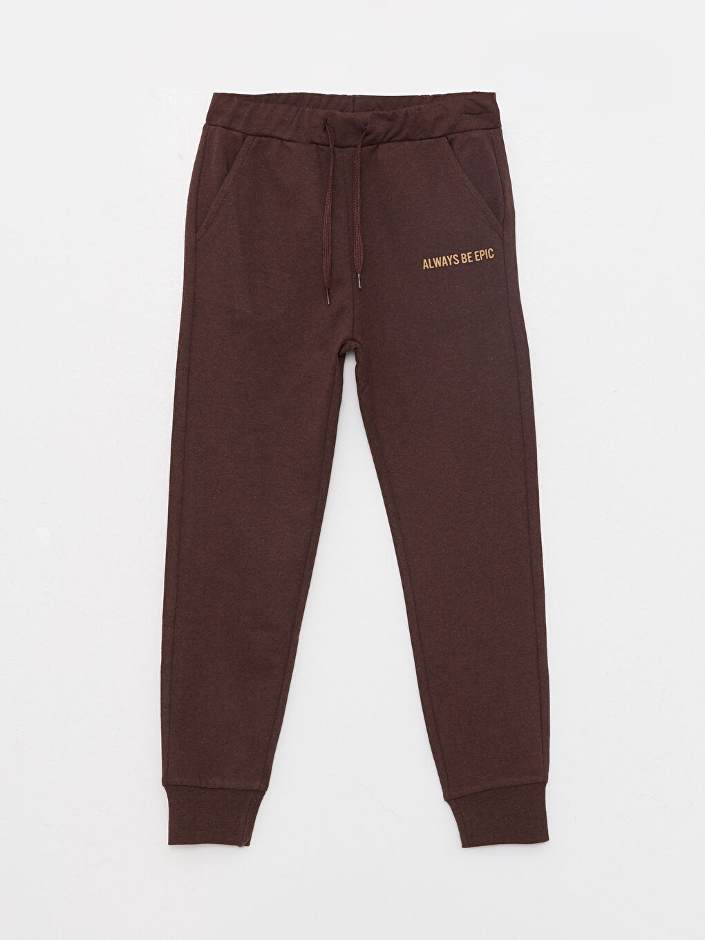 Elastic Waist Printed Boys' Jogger Sweatpants