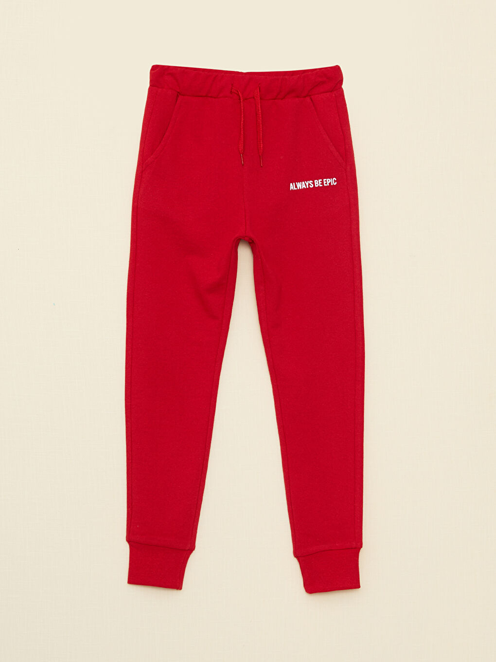 Elastic Waist Printed Boys' Jogger Sweatpants