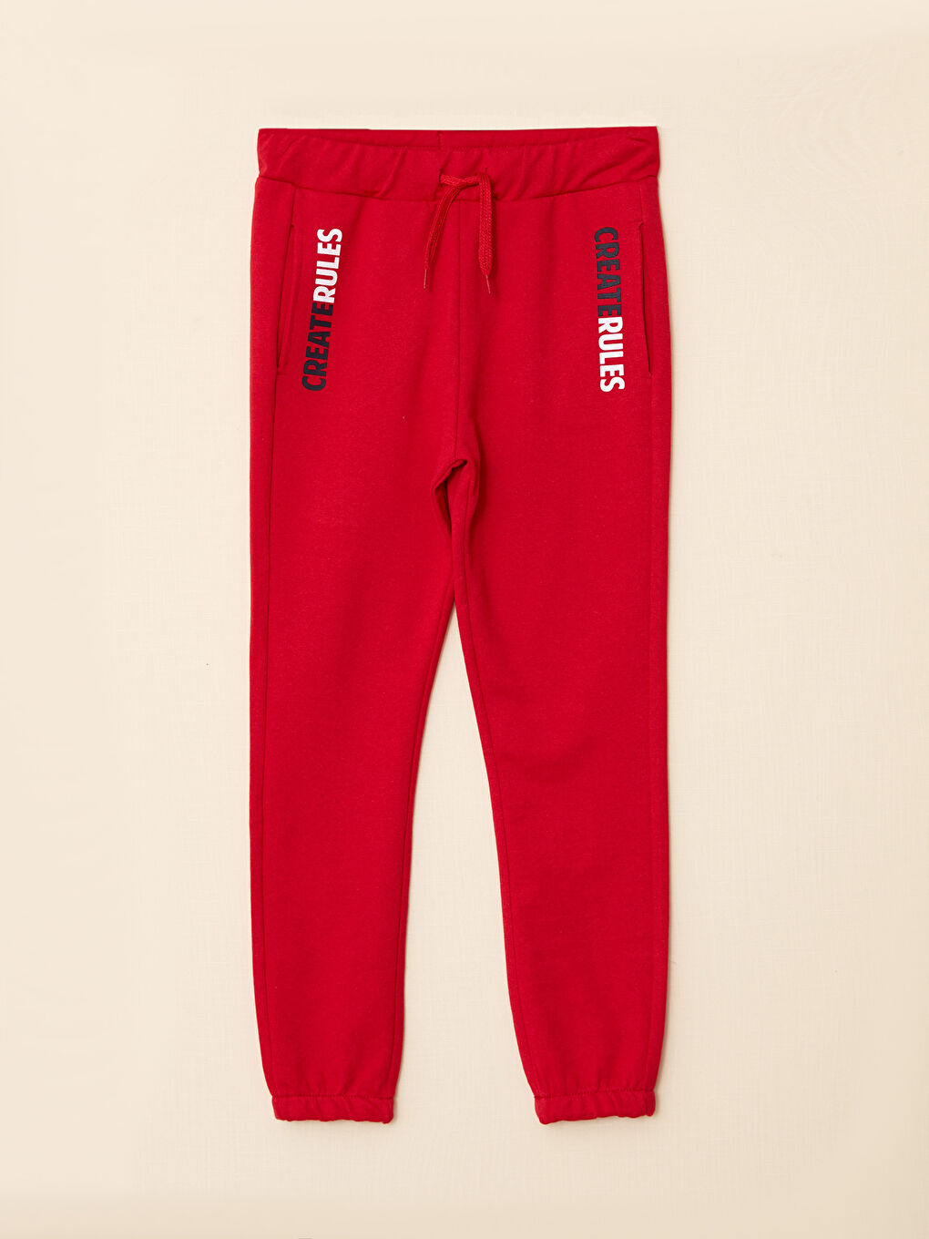 بنطلون رياضي للأولاد بطبعة بخصر مرن