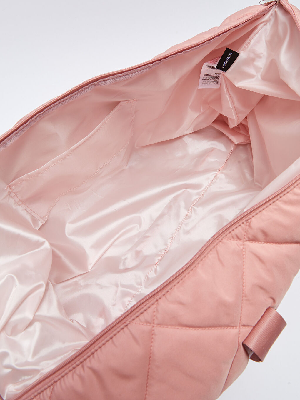 Pembe Paraşüt Kumaş Kadın Spor Çantası-3