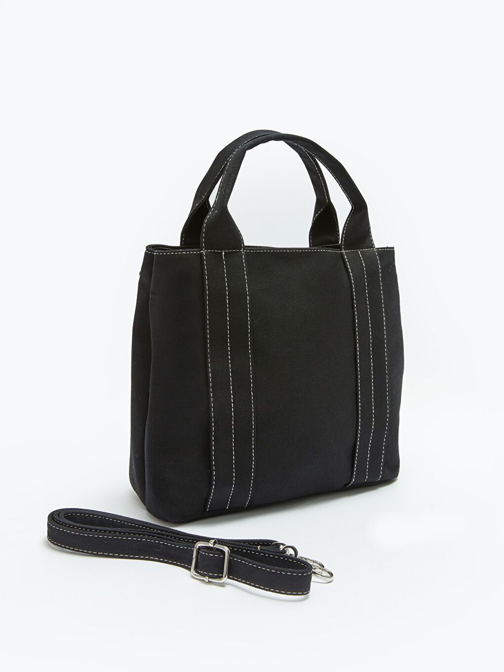 LCW ACCESSORIES Siyah Kadın Düz Çapraz Çanta - 3