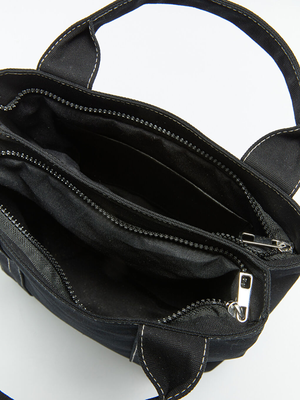 LCW ACCESSORIES Siyah Kadın Düz Çapraz Çanta - 5