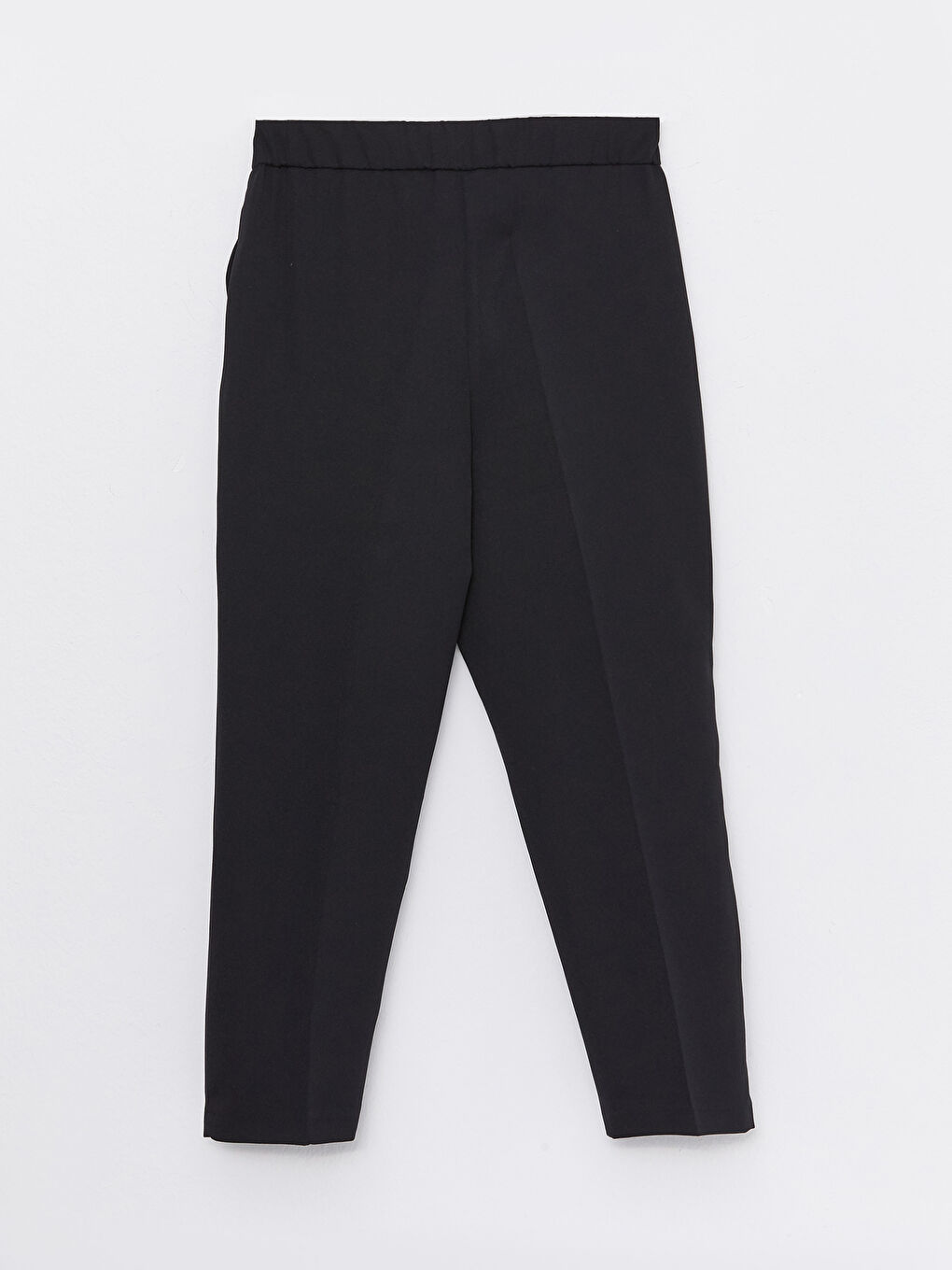 Women's Standard Fit Plain Trousers-6