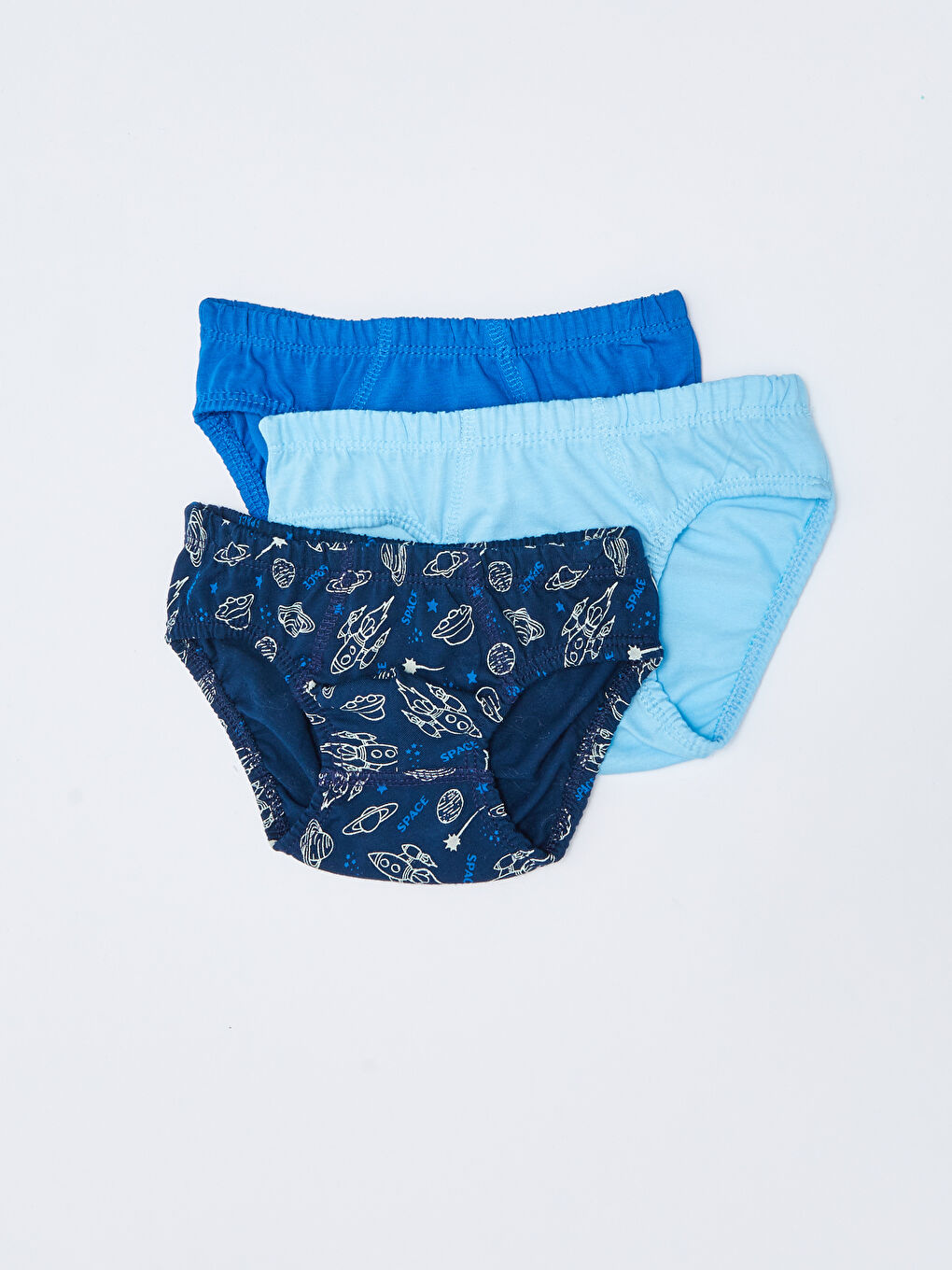 Karışık Pamuklu Erkek Çocuk Külot 3'lü-2