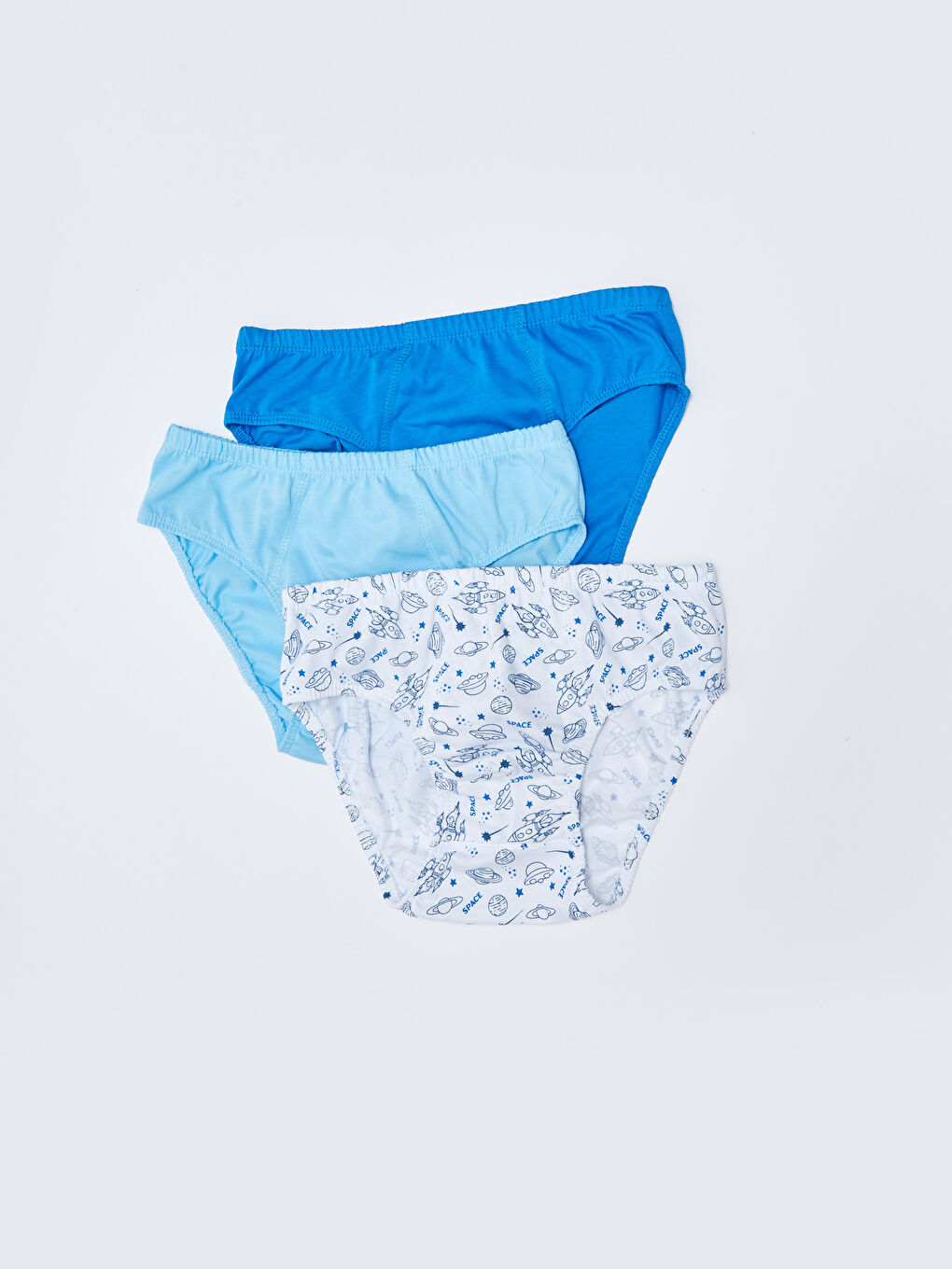 Karışık Pamuklu Erkek Çocuk Külot 3'lü-5