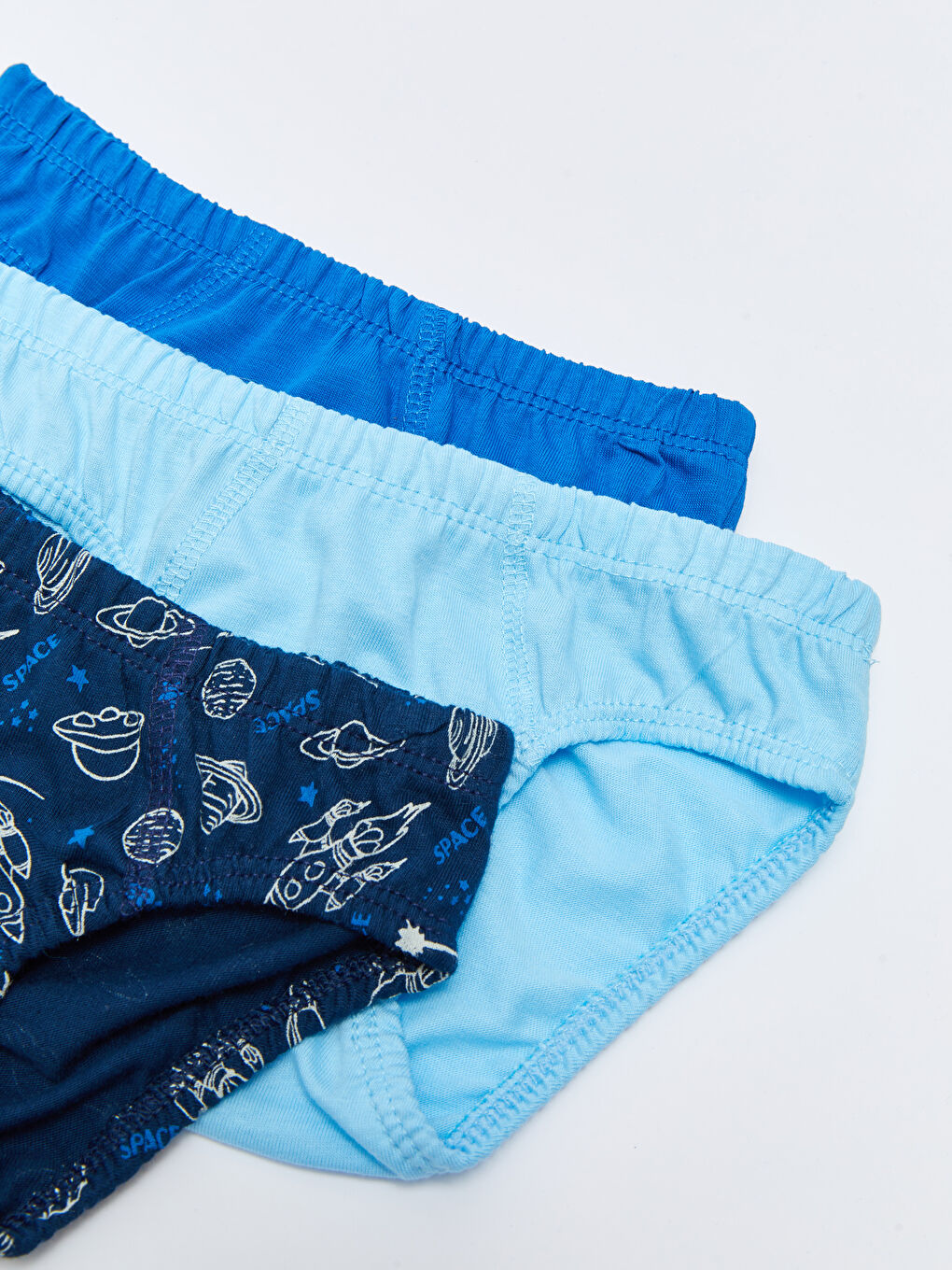 Karışık Pamuklu Erkek Çocuk Külot 3'lü-7