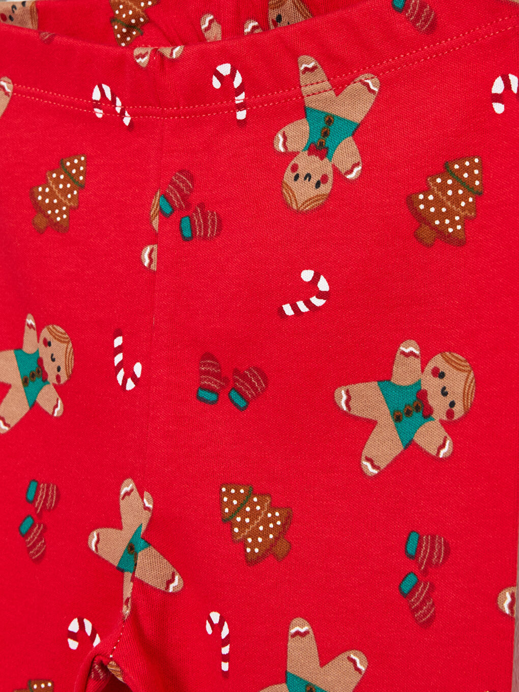LCW baby Elastic Waist New Year Themed Baby Boy Trousers 2-Pack with Booties -W2EF34Z1-HC3