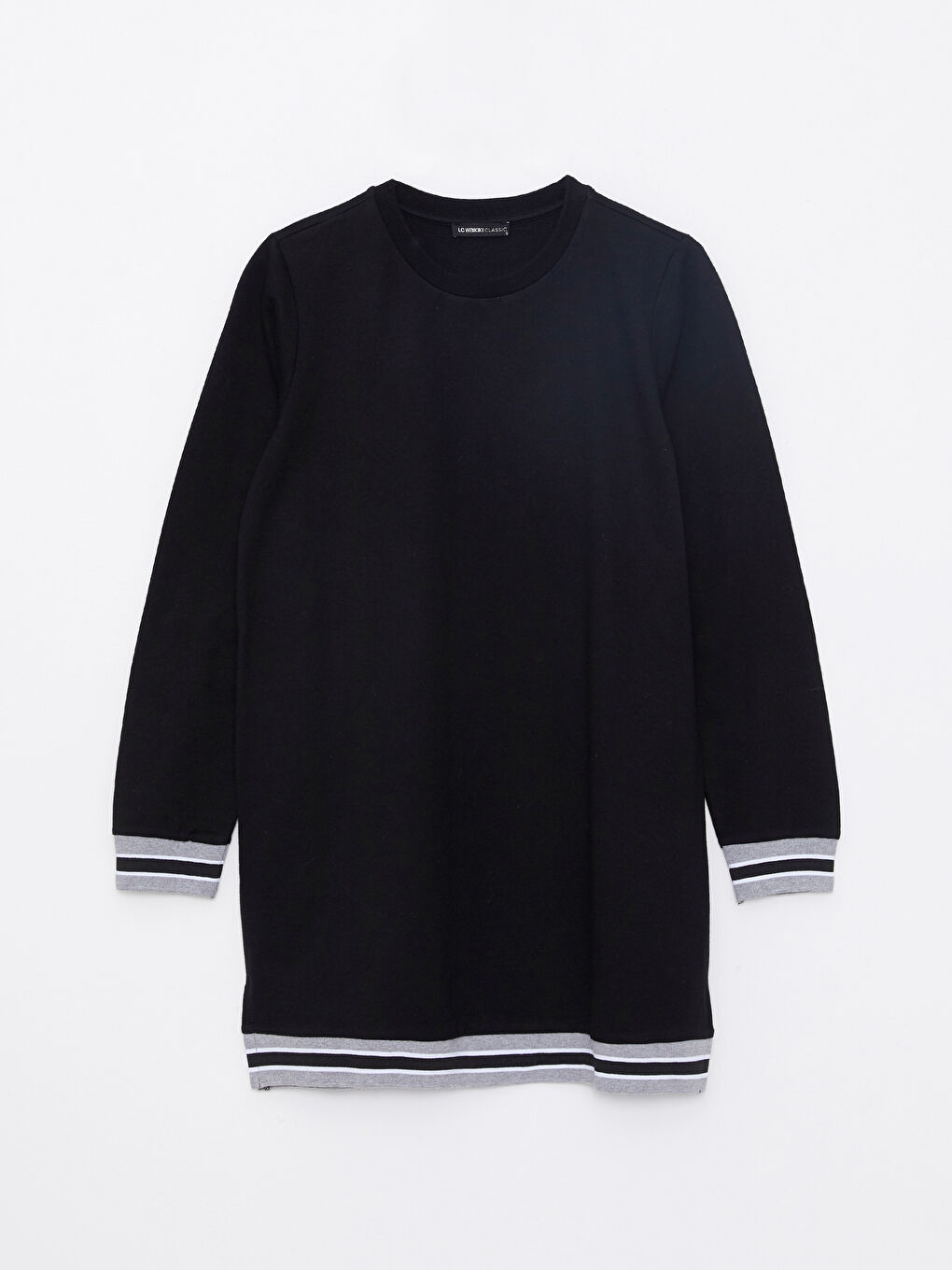LCWAIKIKI Basic Crew Neck Plain Long Sleeve Women's Sweatshirt Tunic -W2EF54Z8-CVL