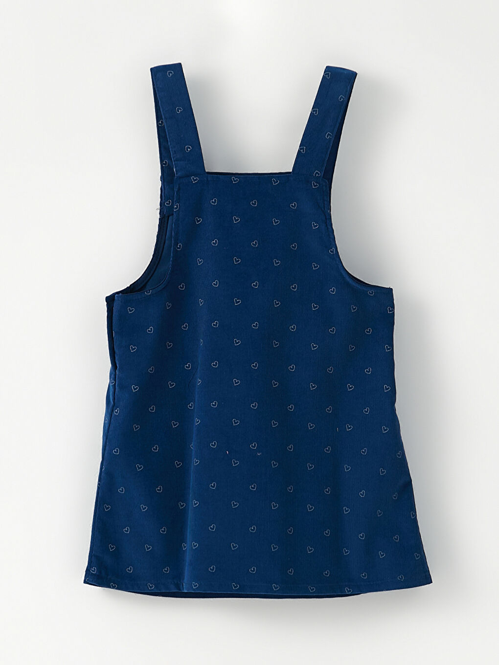 Square Collar Printed Baby Girl Salopette Dress and Pantyhose 2-Pack Set-4