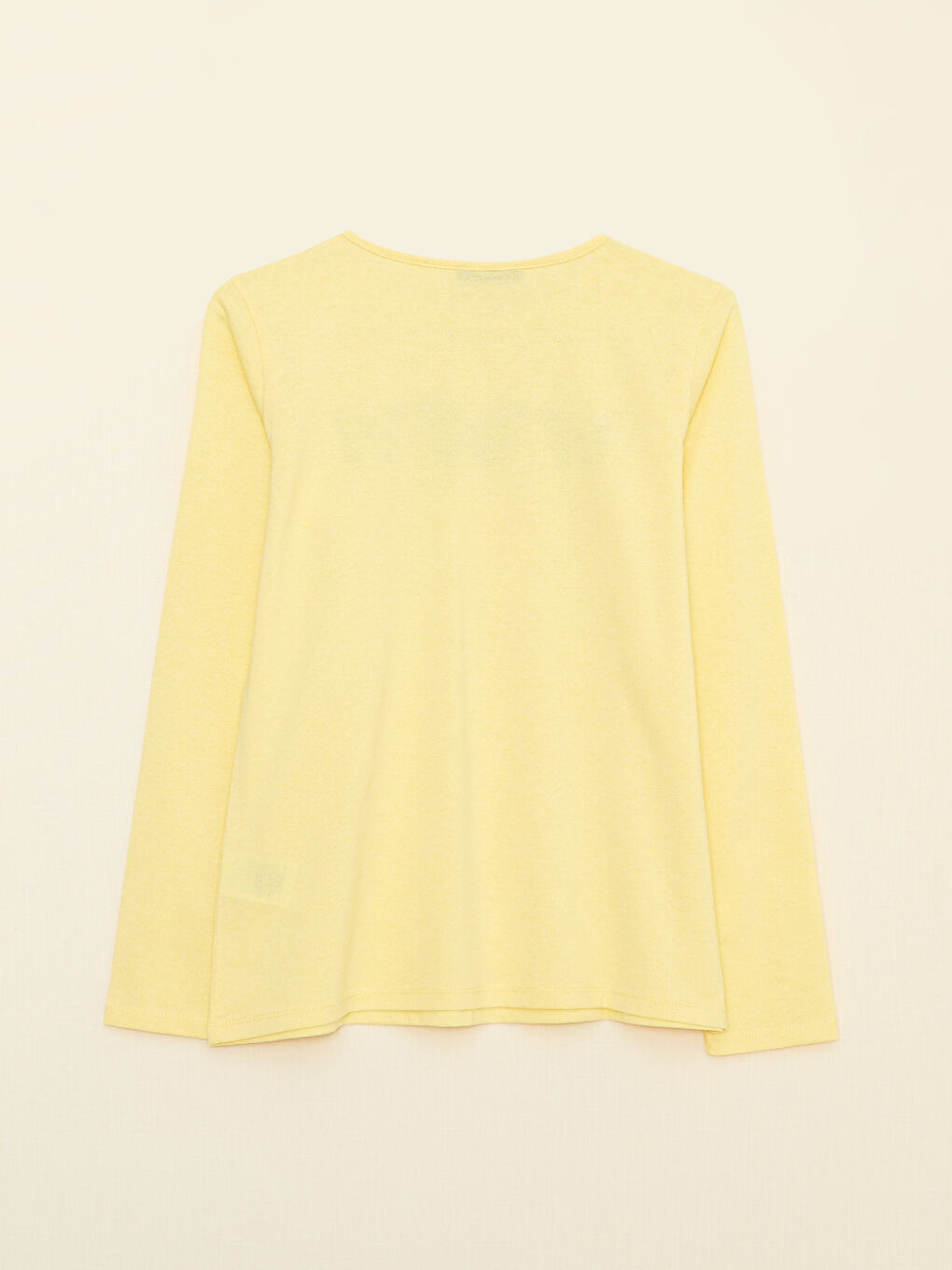 Crew Neck Printed Long Sleeve Women's T-Shirt-6