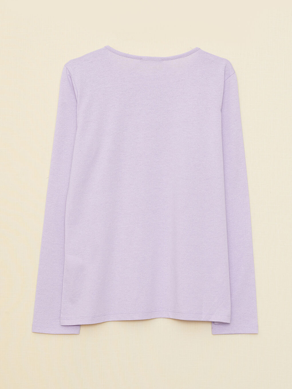 LCW ECO Crew Neck Printed Long Sleeve Women's T-Shirt -W2EF79Z8-RW9