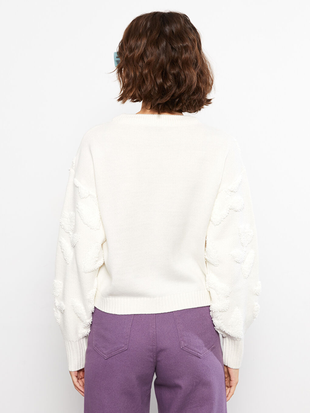 Žena EKRU Džemper -4