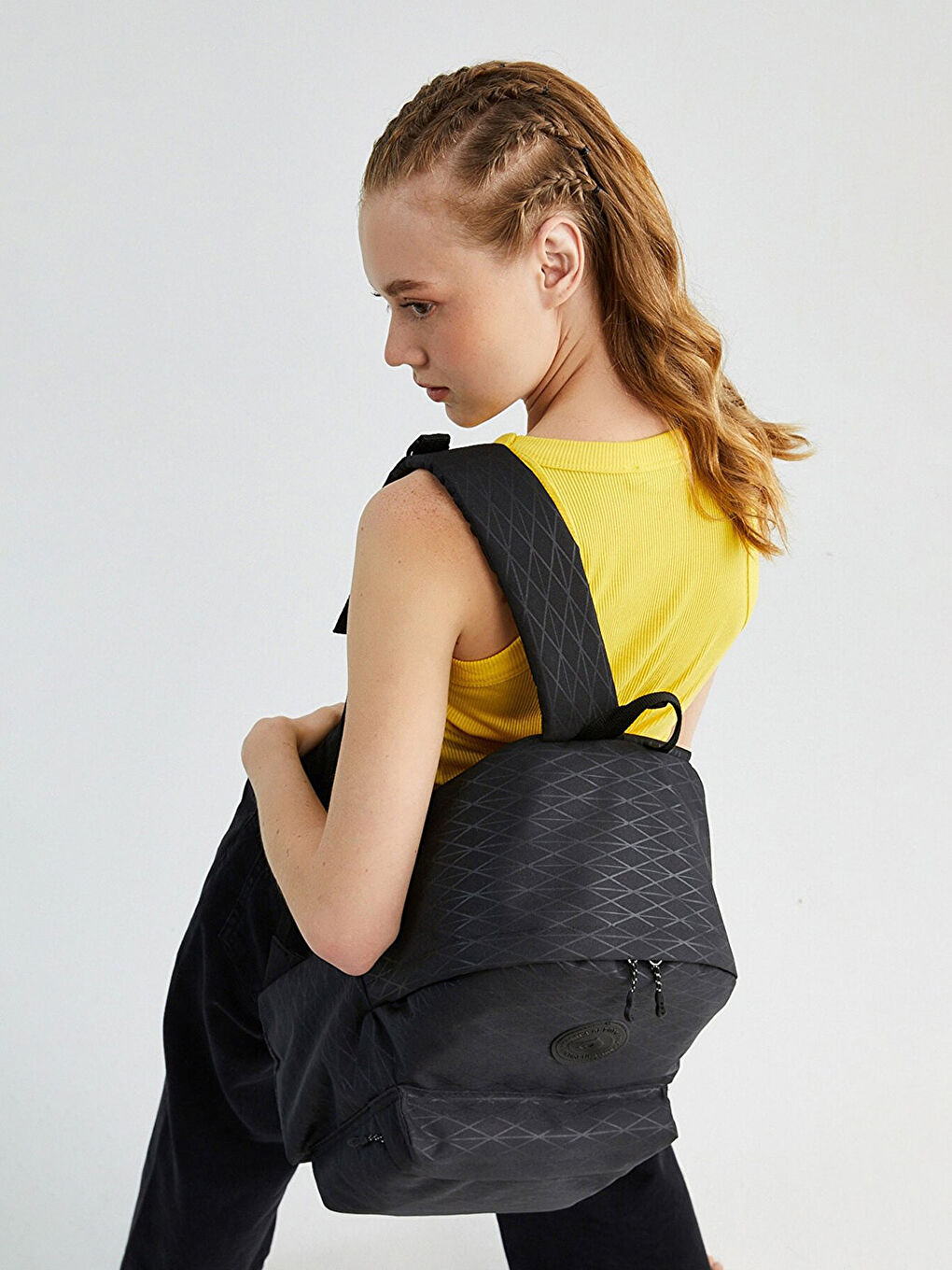 Siyah 1987 Unisex Premium Sırt Çantası